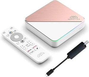 Reproductor multimedia Homatics Box R 4K Plus Android TV + Sintonizador DVB-S2X 4K HDR WiFi6 BT - Imagen 1 de 8