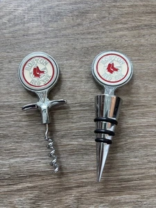 Boston Red Sox Logo Wine Stopper & Corkscrew - Picture 1 of 5