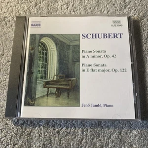 Schubert CD Piano Sonata Jeno Jando Disc Is Mint - Picture 1 of 6
