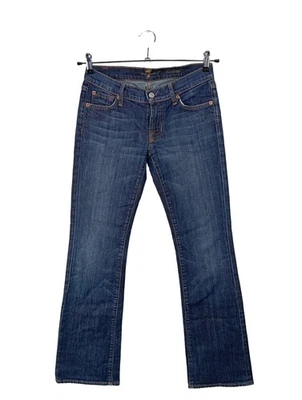 7 FOR ALL MANKIND Vaquero acampanados Mujeres Vaquero Talla EU 36 azul - Imagen 1 de 4