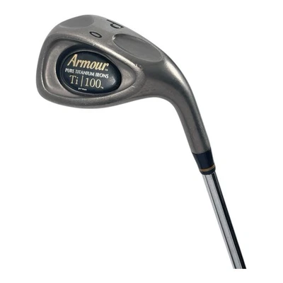 Tommy Armour Pure Titanium Irons Pitching Wedge Ti-100 Steel Stiff 36" RH  - Image 1 of 4