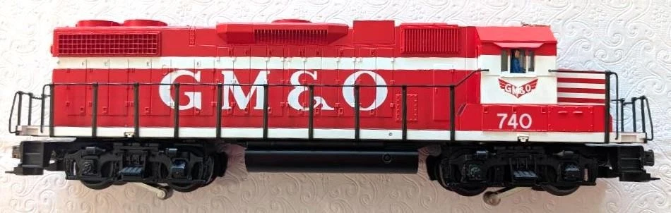 GM&O Gulf Mobile & Ohio Railroad - GP38-2 diesel engine, O gauge, 3 rail - Image 1 of 1