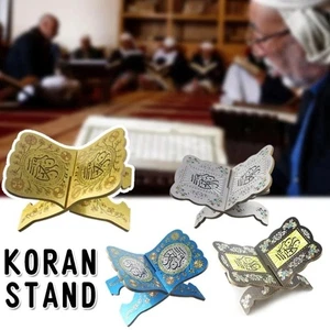 Eid Book Bracket Eid Al-Fitr Islamic Book Shelf Foldable Bible Frame - Picture 1 of 8