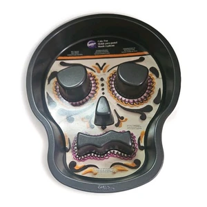 Wilton Halloween Totenkopf Kuchenform Gothic Backform Halloween Neu Kochform - Bild 1 von 7