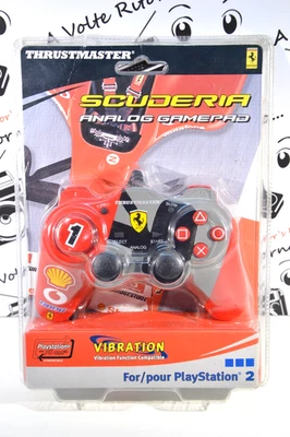 Manette Scuderia Ferrari Compatible Playstation 2 Thrustmaster Neuve - Photo 1/4