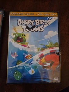 ANGRY BIRDS TOONS: SEASON 3, VOL. 1 NEW DVD SEALED Case Has Damage But Sealed - Imagen 1 de 4