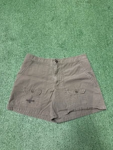 Vintage Polo Jean Company Ralph Lauren Womens Cargo Shorts Size 32x4 Olive Green - Picture 1 of 18