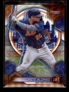 2023 Bowman's Best Refractors #3 Pete Alonso New York Mets - Picture 1 of 2