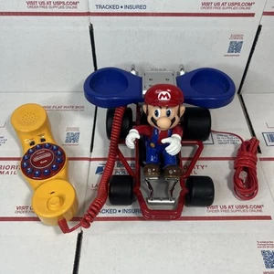 2002 Nintendo Mario Kart 64 Telephone Land Line - WORKS - Missing Parts - READ - Picture 1 of 8