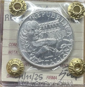 REPUBBLICA ITALIANA MONETA LIRE 500 VIVALDI 1991 sigillata FDC - Picture 1 of 3