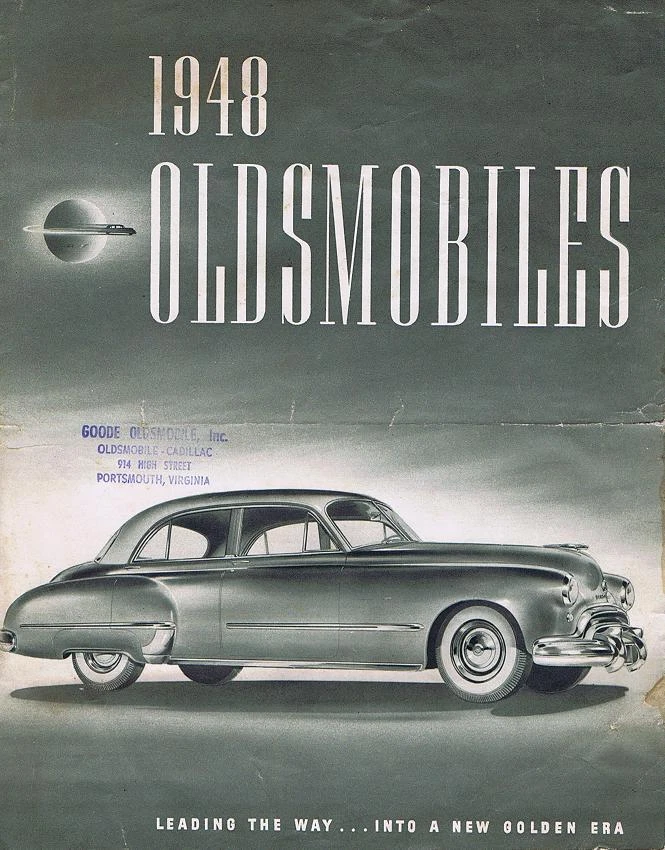 DEPLIANT BROCHURE AUTO OLDSMOBILE SERIE 60 SERIE 70 DEL 1948 - Immagine 1 di 1