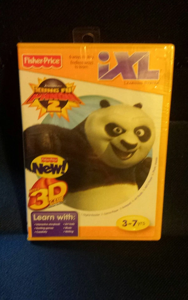 Brand New Fisher- Price IXL Learning Software Cartdridge King Fu Panda 2 - Image 1 of 1