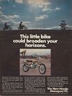 1971 Honda Motosport 70 Dirt Bike Motorcycle vintage Print Ad 70's Advertisement