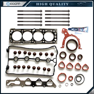 Juego de pernos de junta de culata ECCPP para Chevrolet Aveo 2004-2005 1,6 L VIN. Código "6" Foto 1 de 4