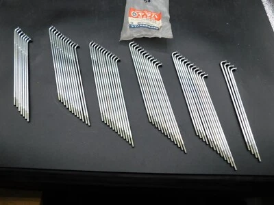 NOS OEM Rear Wheel Spoke Set Yamaha 1976 1977 XS360, 1978 1979 XS400 - Image 1 of 4