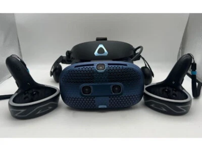 HTC Vive Cosmos VR Virtual Reality Headset and Controllers - BOXED #1 - Image 1 of 4