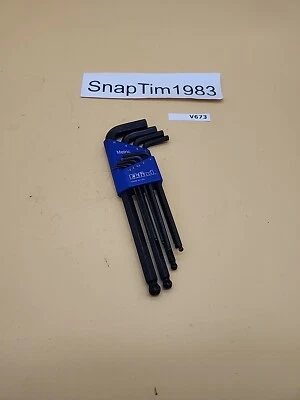 Eklind 9 Piece Metric Ball-End Hex Key Set 1.5mm - 10mm - Image 1 of 4