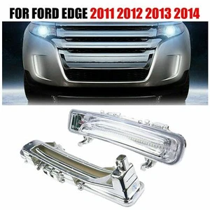 2Pcs LED Front Bumper Fog Light Daytime Running Lamps For Edge 2011-2014 - Picture 1 of 10