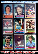 TOPPS 1977 FOOTBALL RED BACK CARDS 1 TO 100 (G/F) *PICK THE CARDS YOU NEED*