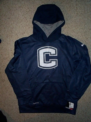 ($50) UCONN Huskies NIKE Jersey Hoodie Sweatshirt YOUTH KIDS BOYS (m-med-medium) Cover