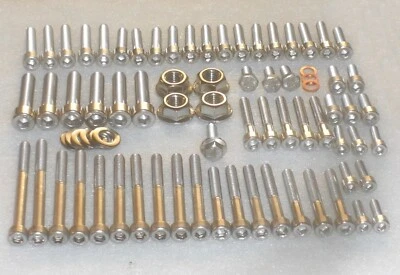 GasGas EC200 EC250 EC300 motor de arranque 68 acero inoxidable Allen pernos tornillos tapa kit Foto 1 de 4