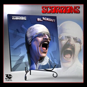 Scorpions (Blackout) 3D Vinyl Statue - Direct from KnuckleBonz - Only 1982 Made! - Picture 1 of 8