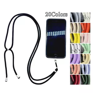 Universal Cross Body Phone Lanyard Nylon Patch Mobile Phone Strap Adjustable - Imagen 1 de 45