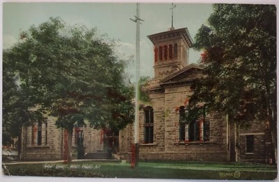 Vintage Postcard Court House White Plains New York AA40 - Image 1 of 2