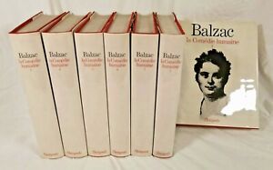 Collection 7 volumes LA COMEDIE HUMAINE L'Integrale BALZAC 1965 Edition SEUIL J5