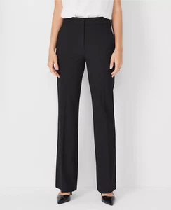 Ann Taylor $119 The High Rise Trouser Pant in Seasonless Stretch Curvy Fit sz 12 - Picture 1 of 7