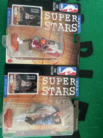 1998-99 SCOTTIE PIPPEN SUPER STARS NBA MATTEL COURT COLLECTION rockets bulls lot Cover