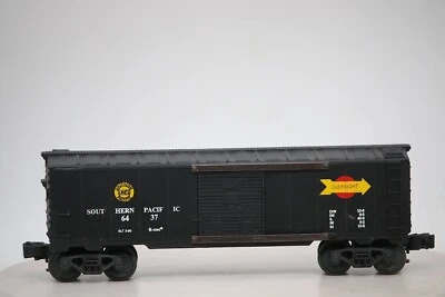 K-line Black 1:48 Scale O Gauge Southern Pacific SP 6437 Overnight Box Car - Image 1 of 4
