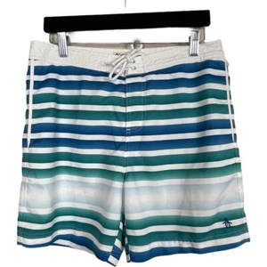 Baúles de baño Penguin Munsing para hombre talla 31 blancos azulados a rayas - Imagen 1 de 7