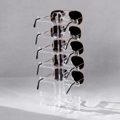 Acrylic Sunglass Display Stand Shelf Eyeglasses Showcase Glasses Jewelry Display - Image 1 of 4