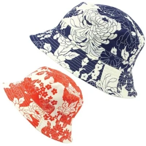 Sombrero Cubo Pesca Gorra Jungla Exterior Floral Hawkins Verano Sol - Picture 1 of 5