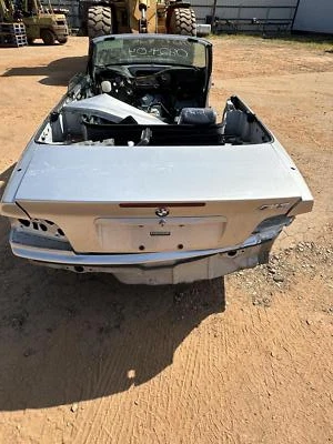 1998-1999 BMW M3 E36 CONVERTIBLE REAR TAILGATE TRUNK DECK LID SILVER OEM - Image 1 of 3