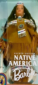 Barbie DOTW: NATIVE AMERICAN 4th Edition 1997 #18558 NRFB - Picture 1 of 10