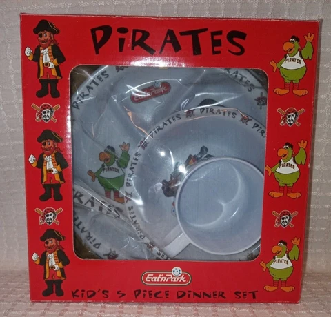 Eat 'N Park Pittsburgh Pirates Game Ticket & Limited Edition Dinner Set NEW Cover