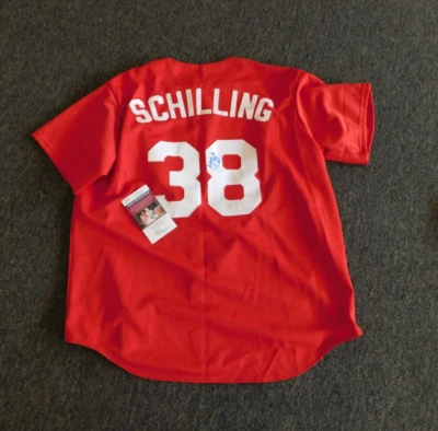 Подлинная футболка с автографом Курта Шиллинга из Philadelphia Phillies  - Изображение 1 из 4