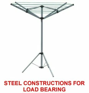 16m Outdoor 4Arm Camping Dryer Tripod Stand WITH COVER AND SPIKE OUTDOR CAMPING - Imagen 1 de 4
