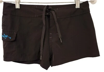 Pantalones Cortos Panama Jack Negros Natación Tabla de Surf Playa Verano Aire Libre Para Mujer XS Foto 1 de 4