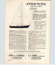 1961 PAPER AD O'Day Medalist Sailboat William Tripp Jr. Design  Boat