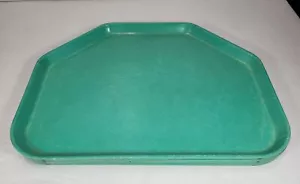 Vintage MCM Cafeteria Tabletts Diner Tabletts SiLite Grün 4er Set - Bild 1 von 12