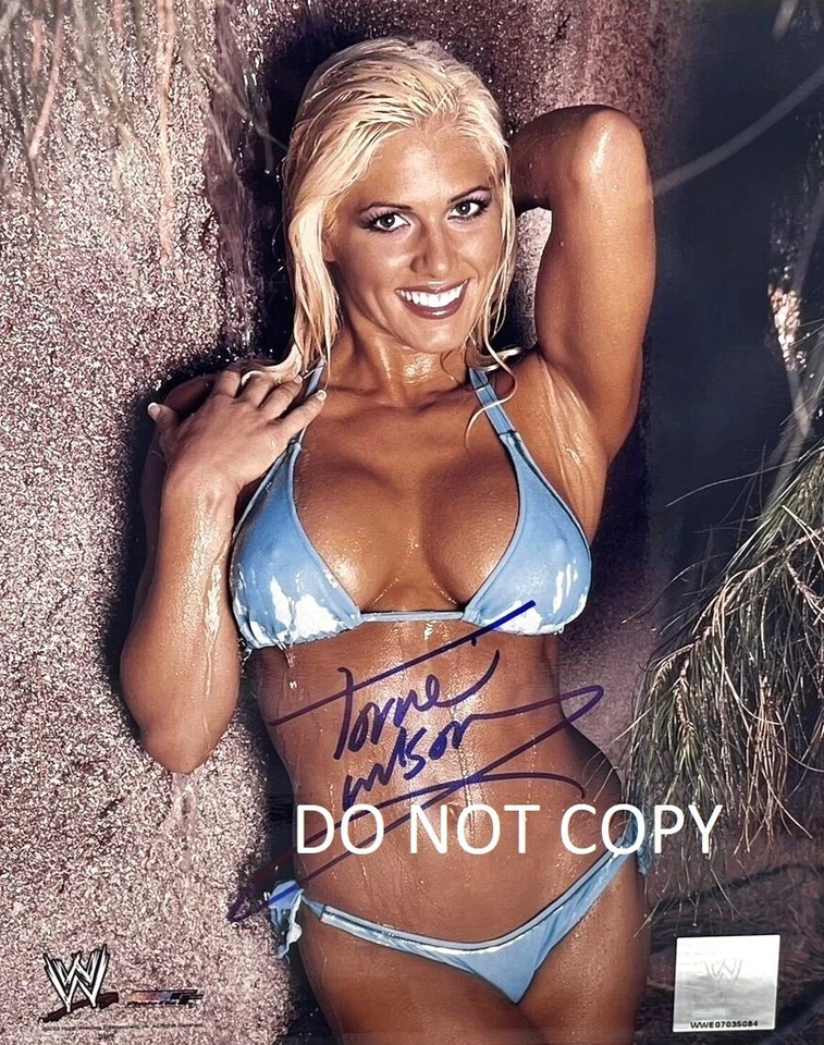TORRIE WILSON - WWE Autographed 8x10 Signed Reprint Photo #3 !! - Image 1 of 1