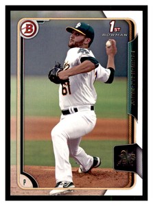 2015 Bowman Draft #141 BOWDIEN DERBY Oakland Athletics ~E2E