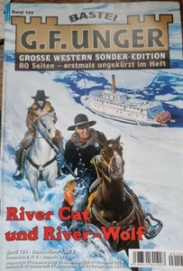 G. F. Unger Grosse Western Sonder-Edition Band 104: River Cat und River-Wolf  - Picture 1 of 12