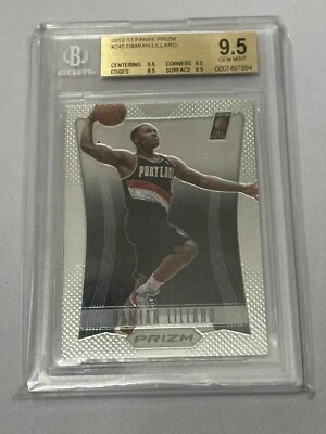 2012-13 Panini Prizm Rookie Damian Lillard RC BGS 9.5 Bucks/Blazers  - Image 1 of 2