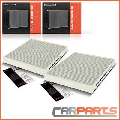 2x Cabina Carbón Activado para Opel Astra G Cc T98 F70 F35 Zafira a B A05 T98 - Imagen 1 de 4