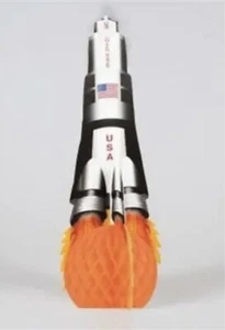 Space Blast Spaceship Rocket Centerpiece 60" x 20" Paper Tableware Decoration - Picture 1 of 1