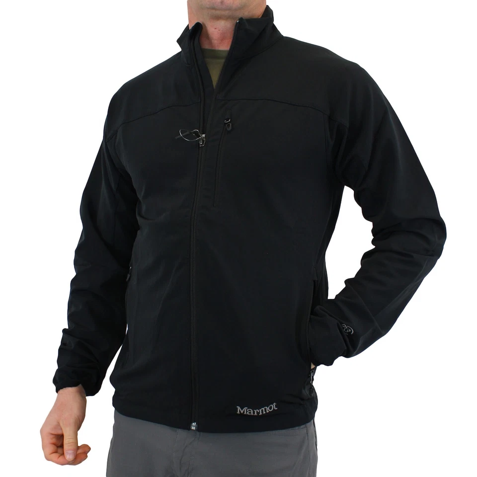 Men's Marmot Tempo Jacket Breathable Water Resistant Windproof Soft-Shell $100 - Image 1 of 4
